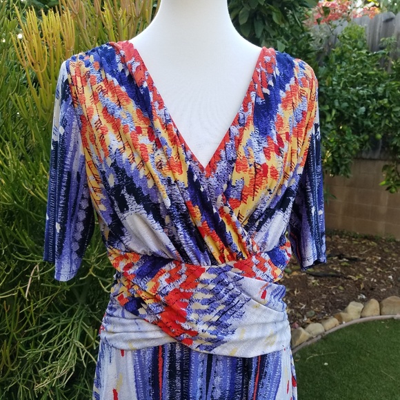 Clues Collection Vintage Midi Dress - Picture 2 of 6